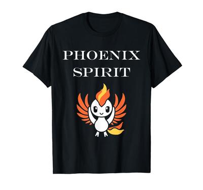 Humor Phoenix Djur Enkel Eldfågel Ande Phoenix T-shirt