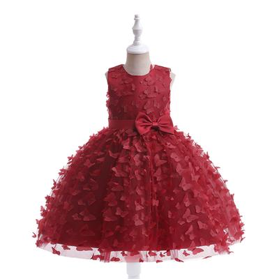 Kinder-Weihnachtskleider für Mädchen, elegantes Prinzessin-Hochzeitskleid, Kinder-Vintage-Abend-Party-Kleid, Weihnachts-Abschlussball, formelle Kleider