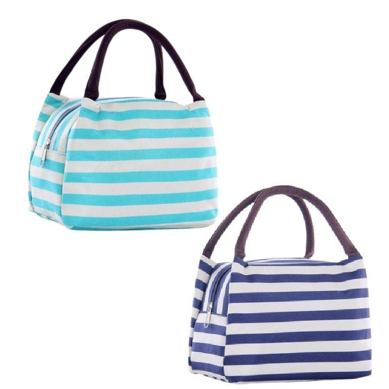 Trendy Mini Pu Tote Bag For Women With Cute Cat Pattern And Denim Lining