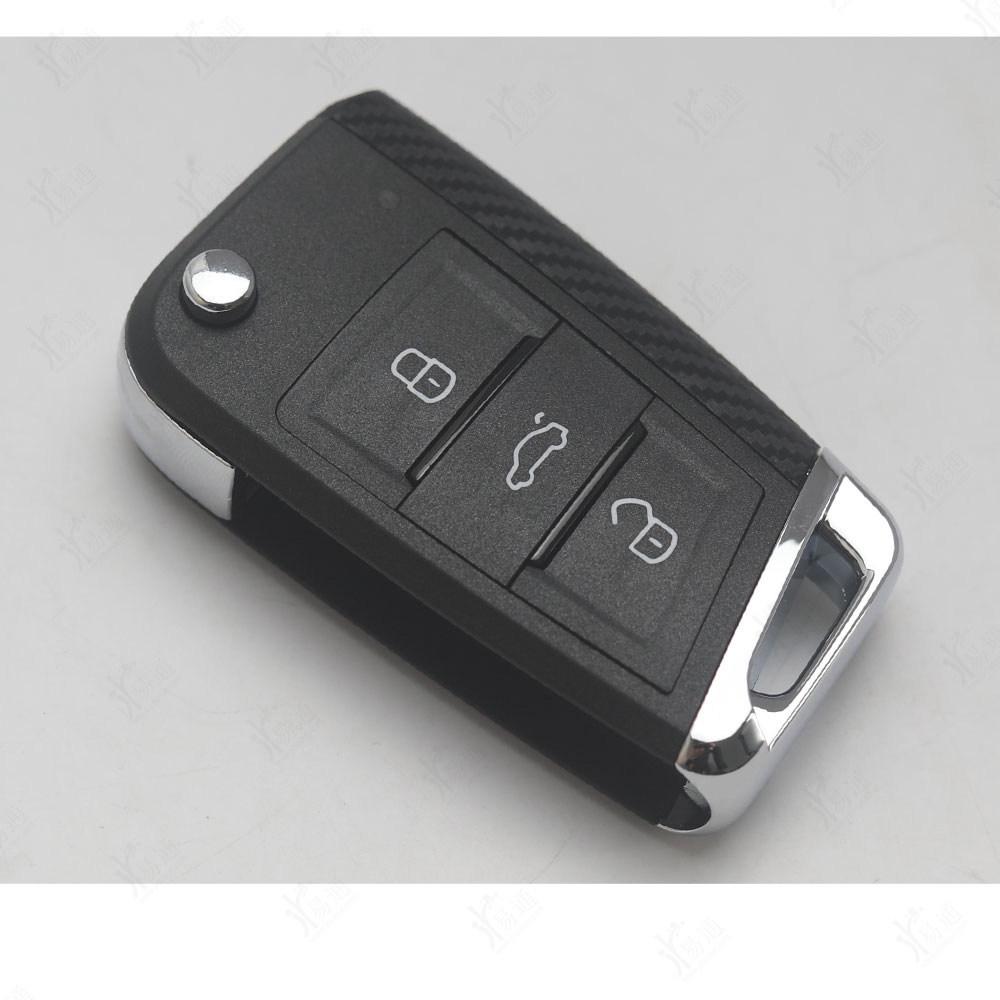 VVDI-NXP Sub-key for Volkswagen Golf 7 MQB Folding Pattern Type Smart Card Generation