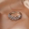 Four-leaf Clover Ring Subtly Luxurious and High-end with A Fade-resistant Finish Open and Adjustable Design Perfect for Women