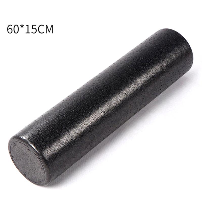 Tgoon Palla A Rullo In Schiuma Per Yoga E Riabilitazione - Massaggio Muscolare, Nero 10 Cm