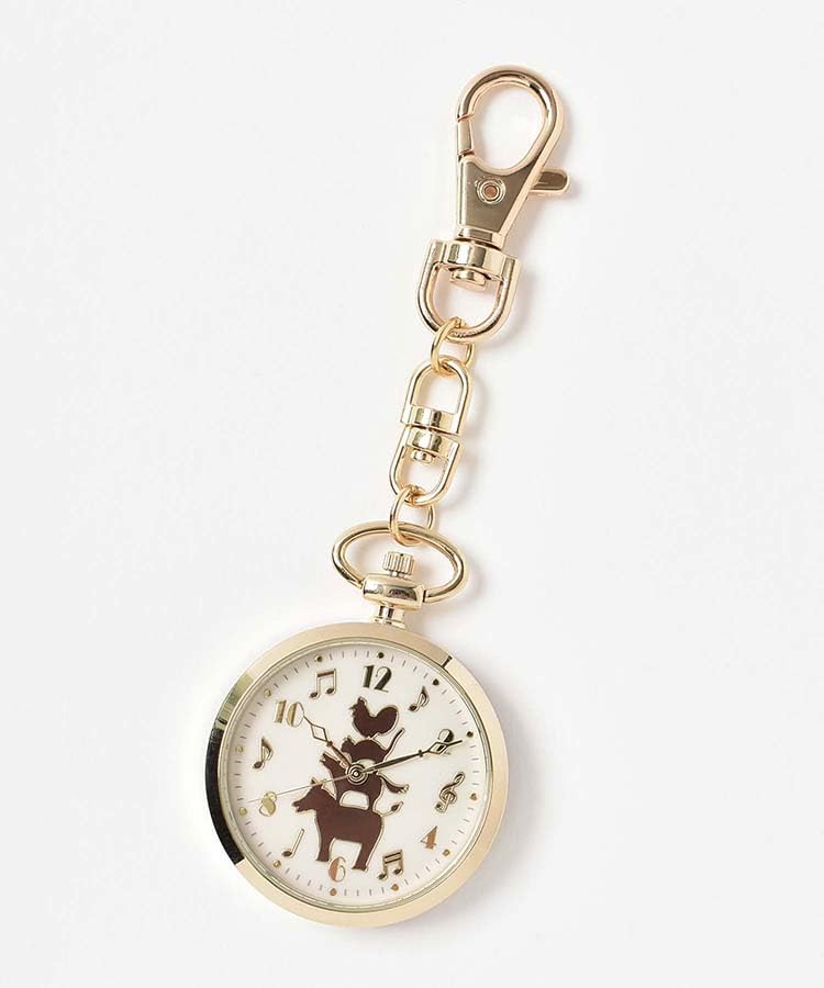 Bleu Bleuet Bremen Keychain Watch (Off White)