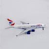 Metal Aircraft 20cm A380 British Airways 1/400 Scale Model Diecast Alloy Airplane 380 Aviation Plane Toys Gift Display