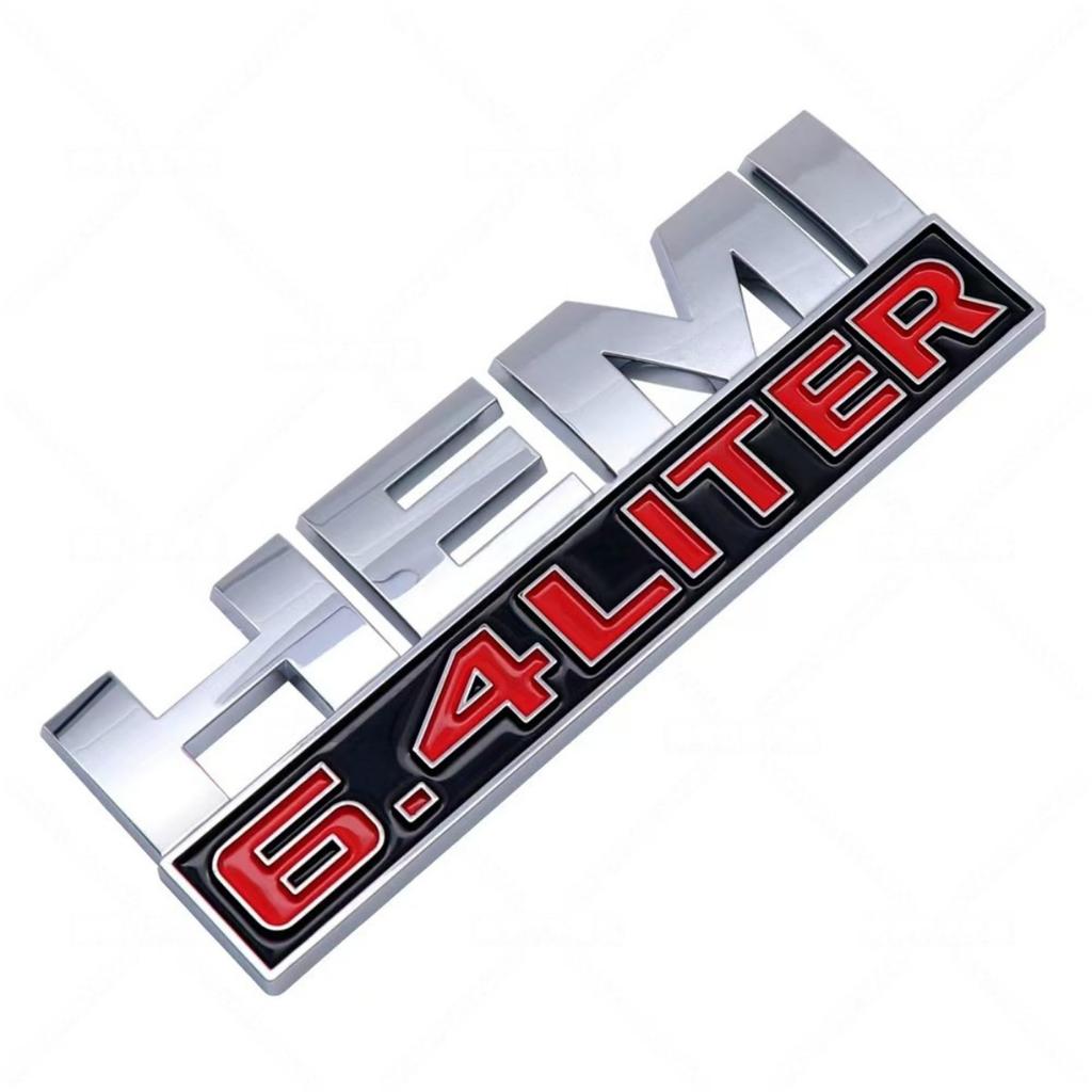 3D Metal 5.7 Liter Badge Sticker Side Fender Rear Trunk Emblem Decal