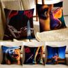 A-american TV H-horror Stories Pillow Case Anti-dustmite Invisible Zipper Sofa Bed