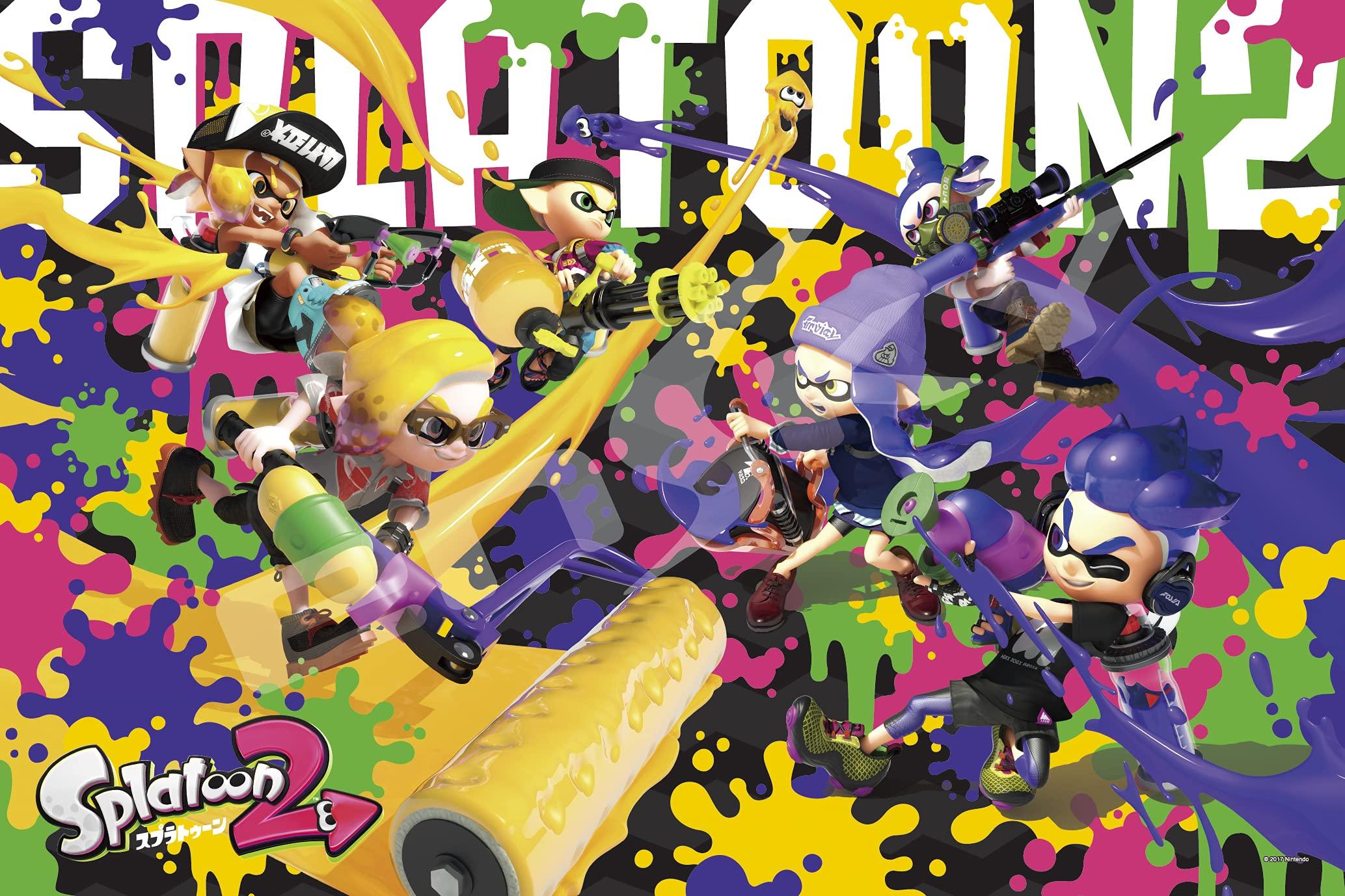 

Ensky 1000 Piece Jigsaw Puzzle Splatoon2 Gachi Battle 50x75cm 1000-AC014