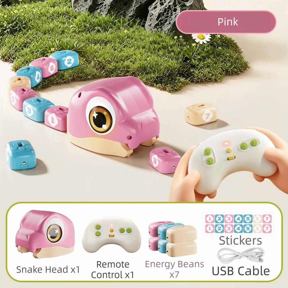Interactive Remote Control Car Magnetic Magnetic RC Car Fun Game RC Snake Car Toy Tabletop Game