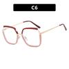 Square Glasses Frame Comfortable Computer Optical Eyewear Unisex Anti Blue Light Glasses Fashion Large Frame Eyewear For Travel