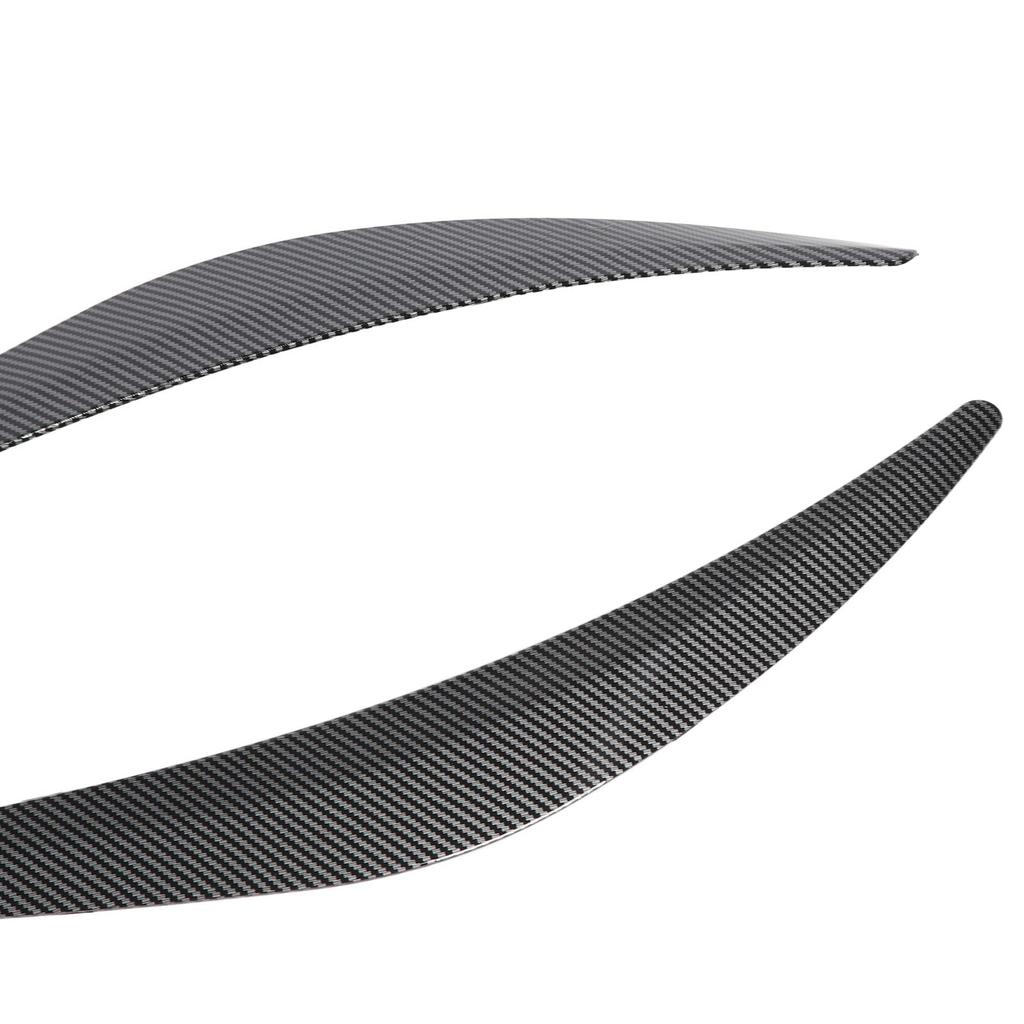 Headlight Eyebrow Covers Lightweight Front Eyelids for Q50 2014-2023 (Carbon Fiber Style)