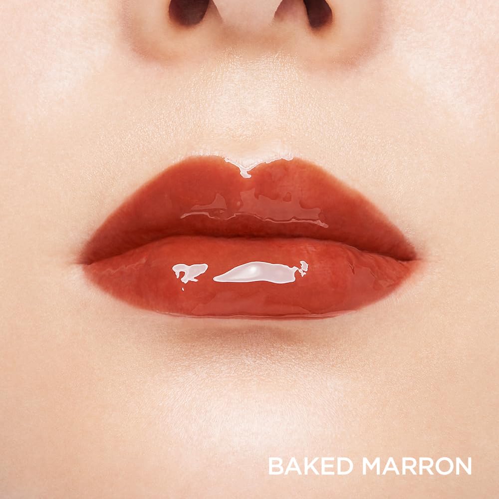 ETVOS Mineral Lip Plumper Deep Highly Pigmented Marron 6.7g Soap-free #Baked