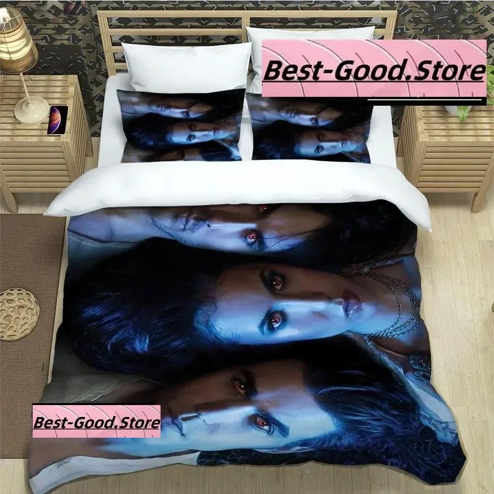 Vampire Diaries Damon Salvator Bedding Set Printed Bed Set With Pillowcase Duvet Cover Soft Single Double Queen Super King Size
