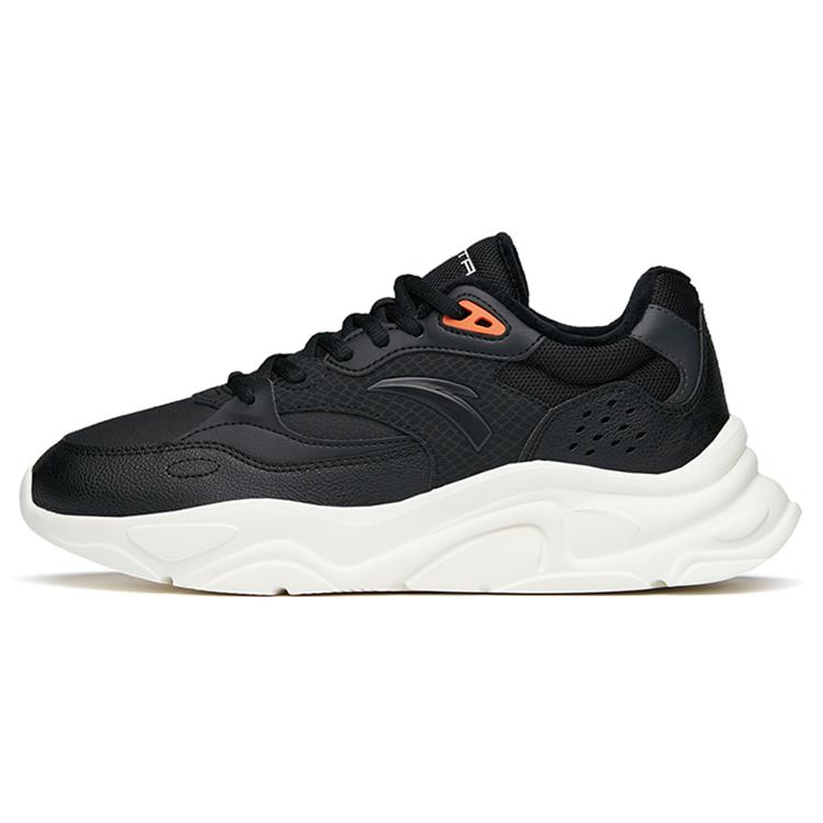 

New Anta Life Collection Low Top Casual Shoes Men s Black 112148860-6 41
