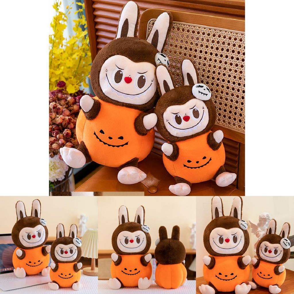 Adorable Halloween Pumpkin Plush Doll Soft Cute Bubble Mart Toy For Kids