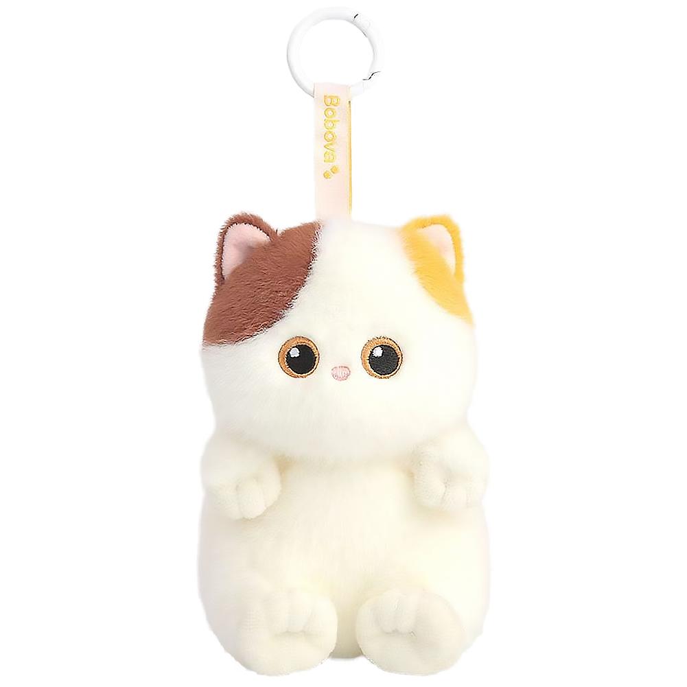 

Playful Cat Plush Keychain Creative Ugly Cute Kitten Doll Bag Pendant Animation Plushie Plaything For Backpack Car Decoration Gift