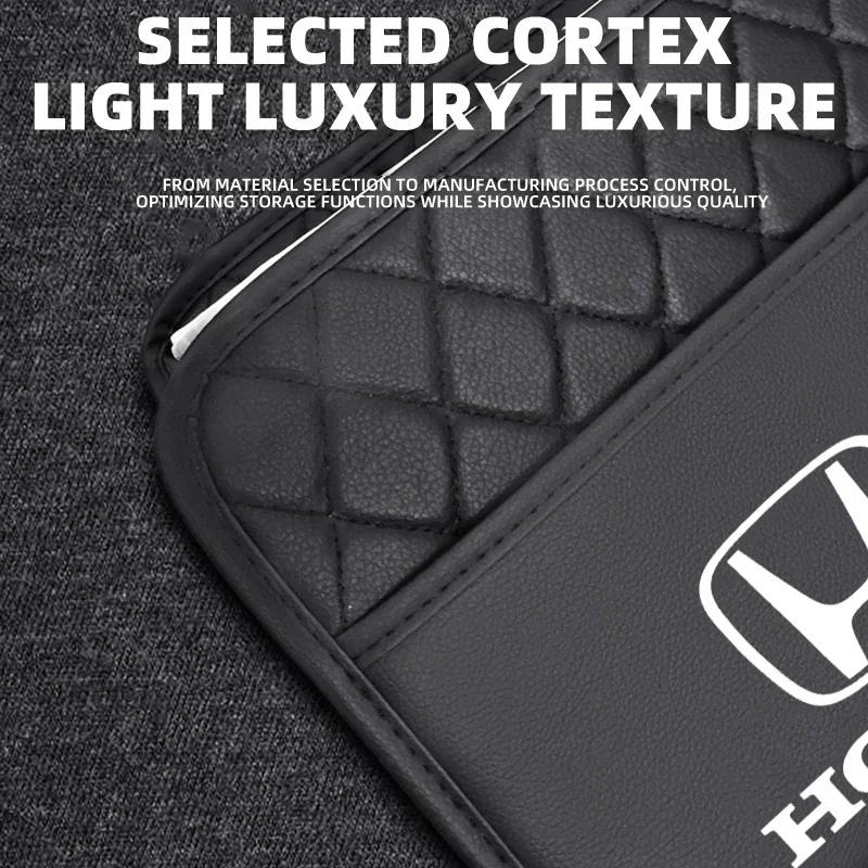 Car Back Seat Storage Bag Organizer Hanging Bag For Honda Civci FIT CRV Accord Jazz HRV Dio Stepwgn Prelude Auto Accessories KU9