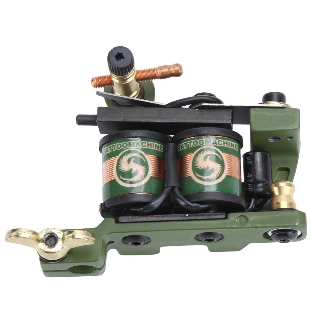 Professional Portable Alloy Liner Shader Tattoo Machine Strong Motor Coil Tattoo Machine22026-3