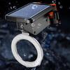 Cycling Safety Light 300 Lumen Solar Charging Bicycles Light With Durability ABS Housing For Most Conditions