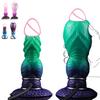 Alien Inflatable Dildo With Suction Cup  Dog Knot  Expanding Vagina And Anus  Adult Masturbation Product SM Stimulation Anal Plug
