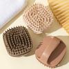 3PCS Professional Silicone Hair Scalp Massage Comb, Fine Teeth Detangling Wet & Dry Use Scalp Cleansing Brush for Women Home Hair Care