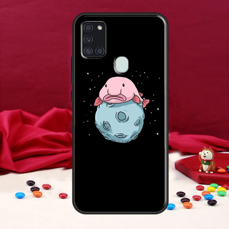 Blobfish Case For Samsung Galaxy A34 A54 A14 A53 A13 A51 A71 A50 A12 A22 A32 A52 A72 Phone Cover