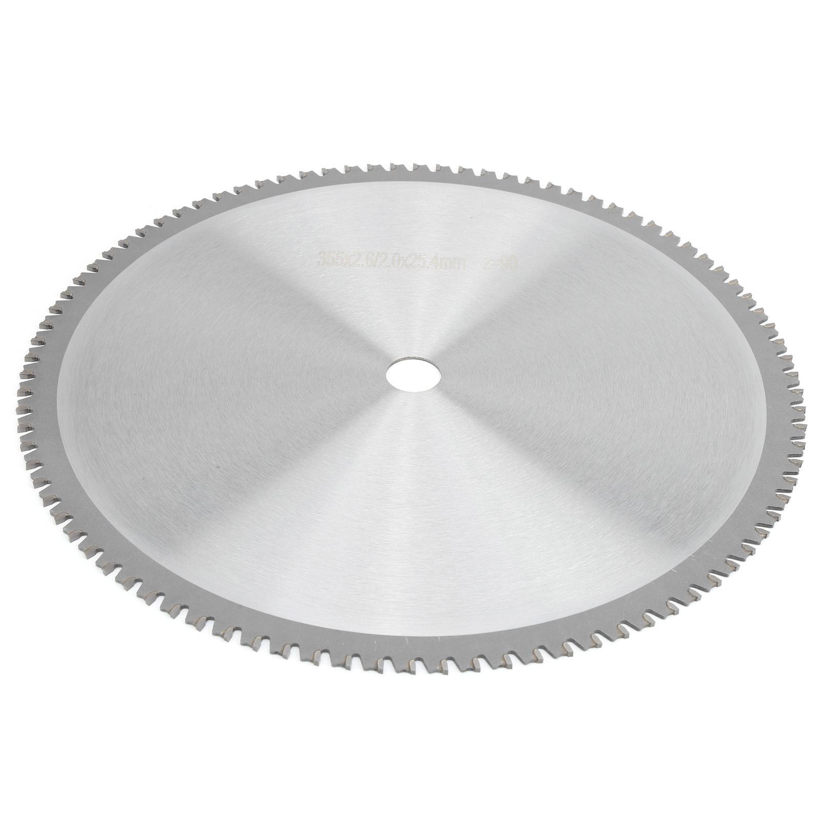 

Полотно дисковой пилы, режущий диск из быстрорежущей стали и железа, 355 x 2,6 x 2,0 x 25,4 x 90 зуб.