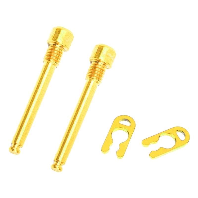 4mm Bolts Bike Disc Brake Pad Threaded Pin Inserts Screw Disc Brake Pad Fixing Pin for Threaded Hydraulic Disk Caliper