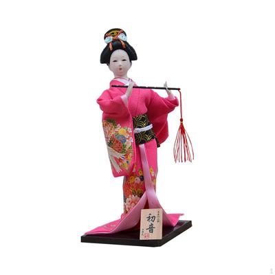 Japanische Geisha-Puppe – kulturelles Dekorationsstück für Zuhause
