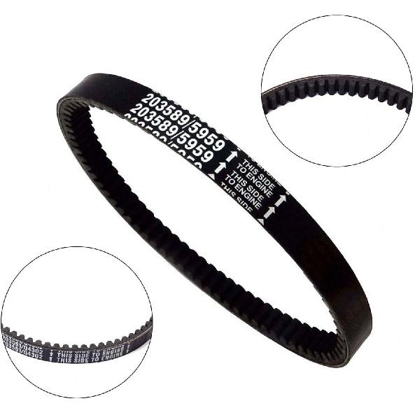 BLACKHORSE-RACING 3Pcs 30 Series Go Kart Drive Belt Replaces Manco 5959 / Comet 203589