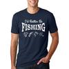 I'd Rather Be Fishing. Funny Fisherman Angler Gift T Shirt New 100% Cotton Short Sleeve O-Neck T-shirt Casual Mens Top - Men'...