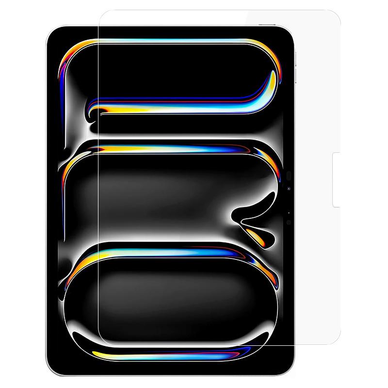

For iPad Pro 11 (2024) Tempered Glass Screen Protector 2.5D Arc Edge Clear Protective Film As Shown A