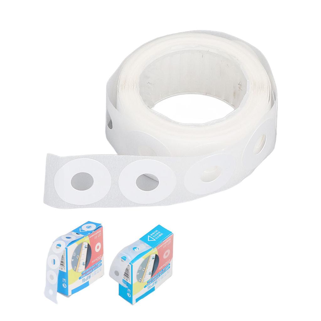 Hole Punch Reinforcers Stickers  Production PVC Waterproof Simple  Reinforcement Labels