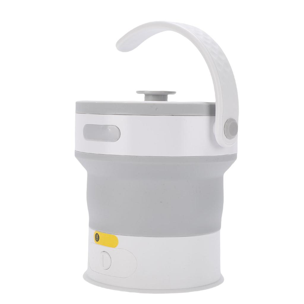 600W Foldable Electric Kettle Portable Travel Mini Kettle with 304 Stainless Steel Heating Plate
