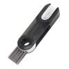 3 In 1 Bottle Cup Lid Crevice Cleaning Brush Multifunctional Crevice Cleaning Brush for Nipple Gray