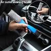 Car Cleaning Tools Air Conditioning Air Outlet Cleaning Dust Removal Soft Brush Multifunctional Auto Interior Cleaning Amagi