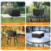 Outdoor Waterproof Pizza Oven Cover Anti-UV Tear-Resistant Dust Cover For Prevent Falling Leaves Dust Pizza Oven Accessories