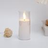 3Pcs Flameless LED Candles Battery Operated Flickering Candles LED Votive Candle Light for Home Cafe Restaurant Decor