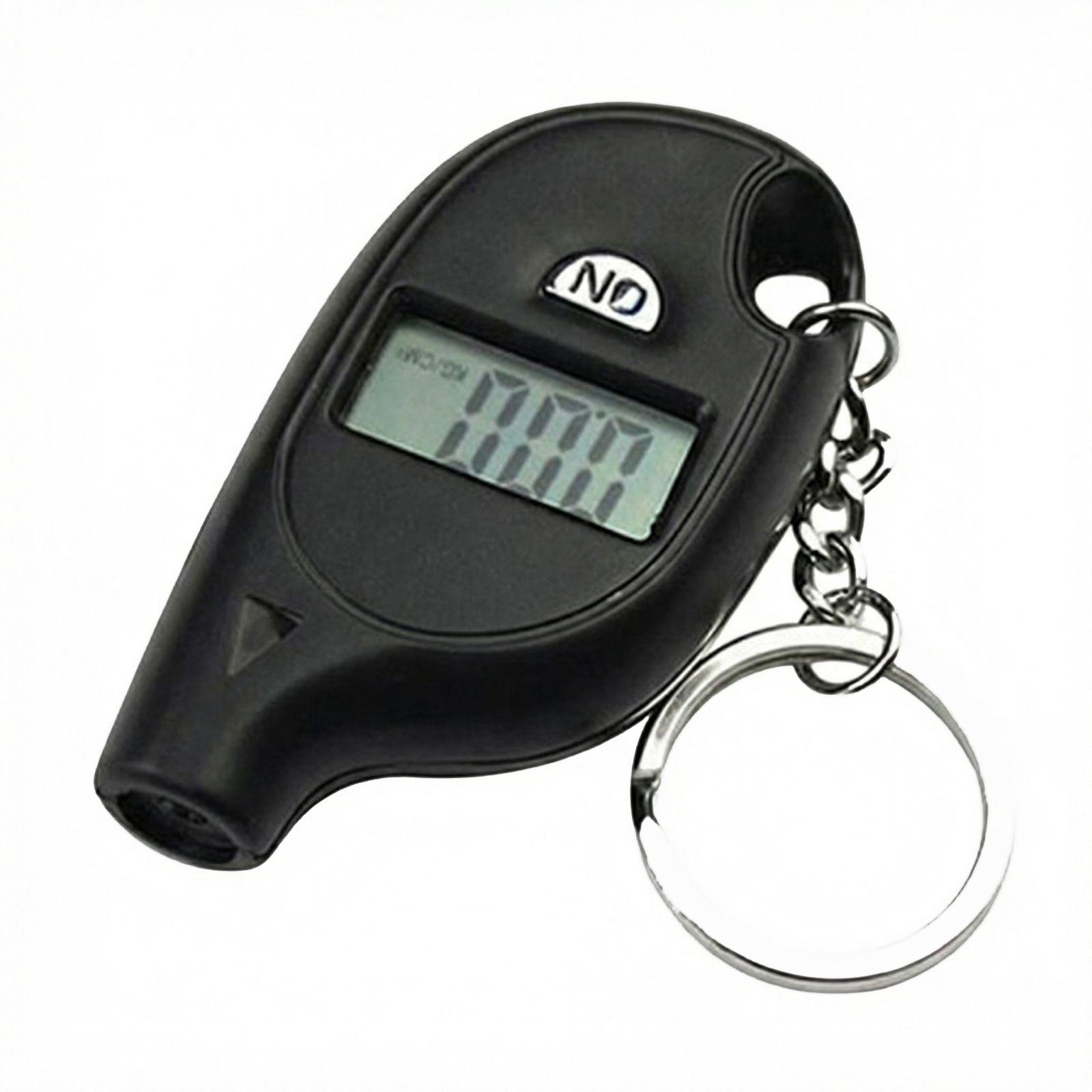 Keychain Tire Pressure Gauge Digital Display For Measuring Car Tire Pressure, Tire Pressure Gauge, Tire Pressure Gauge, Car Buckle