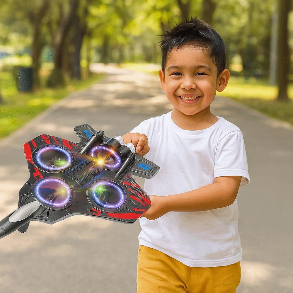 EPP Foam Four Motor Helicopter Toy Gravity Sensing RC Hobby Jet Plane  Kids Toddlers Children