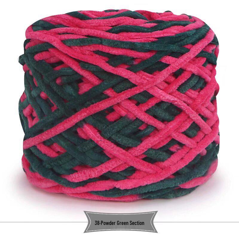 3.3 Große Eiswollknäuel für handgestrickte Häkelschuhe & zum Weben von Schals - Dicke Wolle für Damen & Herren