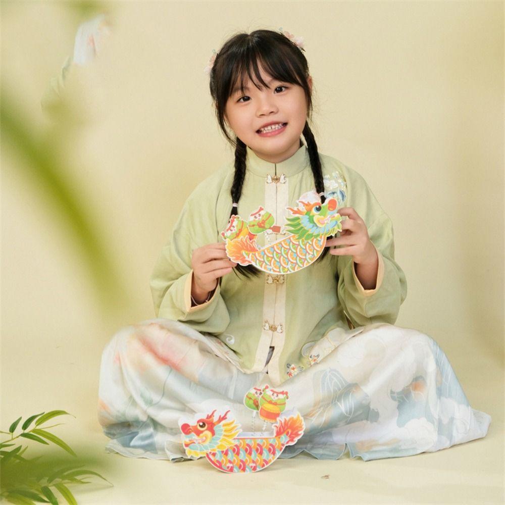 

Детский набор материалов для самостоятельного изготовления, забавный ревущий дракон, реквизит для детского сада