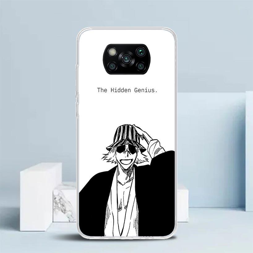 Bleach Kisuke Urahara Soft Cover for Xiaomi Poco F7 Ultra X7 X6 X5 Pro M7 Phone Case Redmi 15 15C 13 13C 12 12C 10 10C Print She