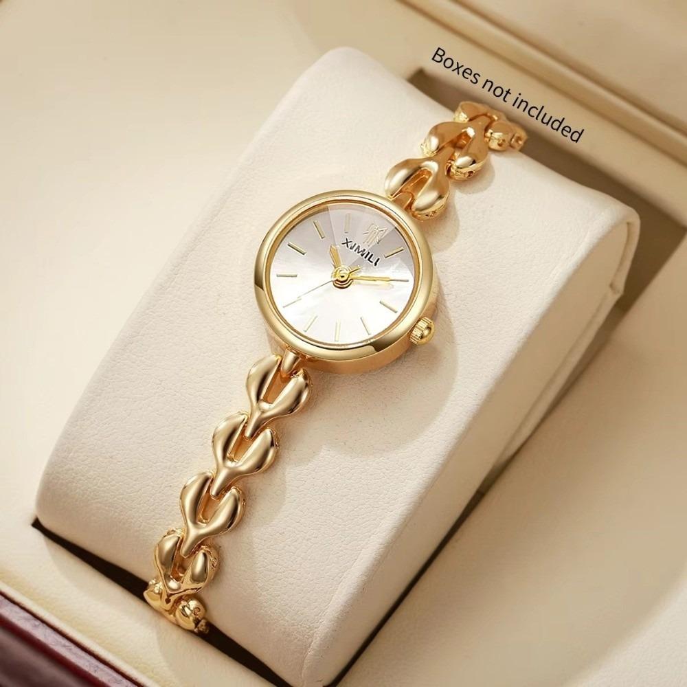 Chain Bracelet Ladies Wristwatch Small Dial Women Wristwatch Fashion Quartz Watch  Gift