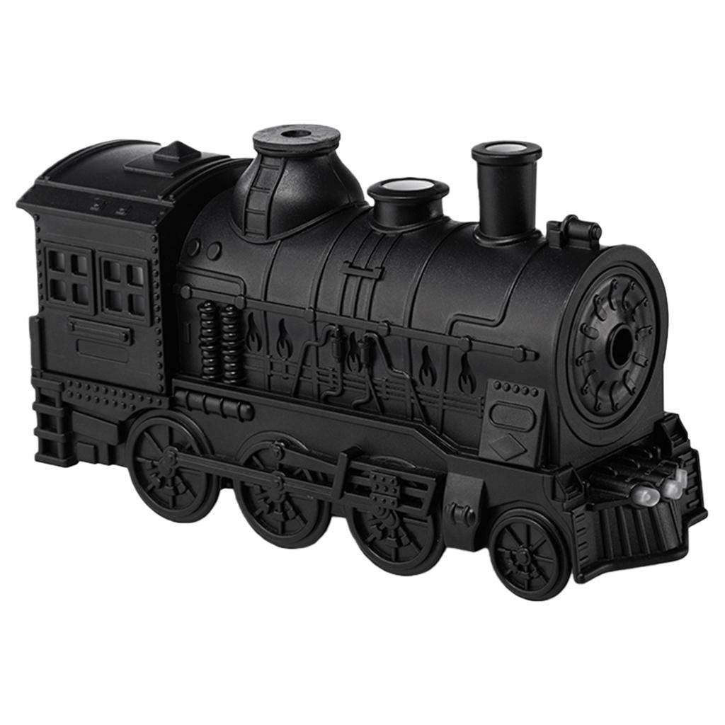 300ML Vintage Steam Train Essential Oil Diffuser with 2-Color LED Light Cool Mist Humidifier for Home Decor & Gifts