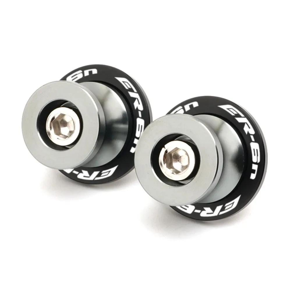 For Kawasaki ER6N ER 6N 2006 2007 2008 2009 2010-2016 New Swingarm Spool Slider Stand Screws 10MM Bolt Motorcycle Accessories