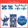 Nytt Lilo och Stitch Aluminiumfolieballongset för Födelsedagskalasdekoration och Barnleksaker
