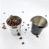 Stainless Steel Coffee Portafilter Receiving Dosing Cup 51/53/58mm Cups Reusable Powder Feeder Kitchen Gadgets