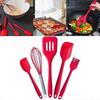 5-Piece Silicone Kitchen Utensil Set, Non-Stick Heat-Resistant Baking & Cooking Tools with Whisk