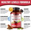 GREVIP Cinnamon, Chromium, and Mulberry Leaf Extract Supplement – 20 Active Ingredients – Supports Glucose Metabolism Health
