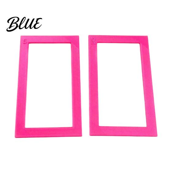 Rhinestone Art Hollow Frame 2Pcs Positioning Frame  Painting Alignment Tool & Fixing Straight Edge Ruler  DIY Crafts Accessories